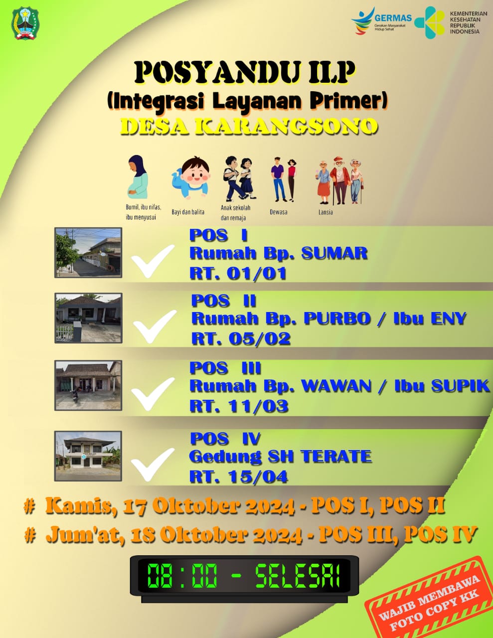 JANGAN LUPA ILP HARI INI DAN BESUK!!!!!!!!