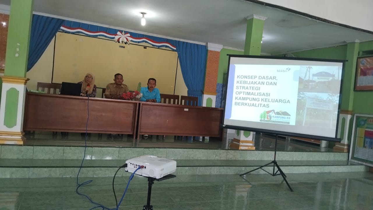 PEMBEKALAN KEGIATAN KAMPUNG KB CEMARA